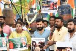 ವಾಣಿಜ್ಯ ಸಿಲಿಂಡರ್ ಬೆಲೆ ಹೆಚ್ಚಳದ ವಿರುದ್ಧ ಯುವ ಕಾಂಗ್ರೆಸ್ ವಿನೂತನ ಪ್ರತಿಭಟನೆ